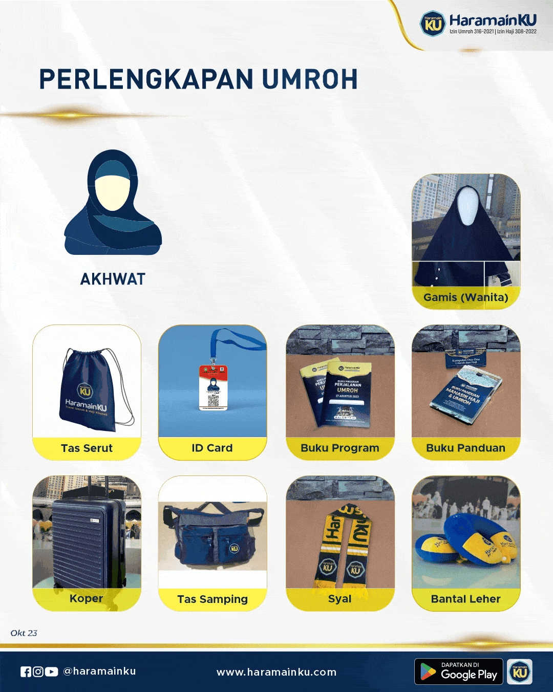 Perlengkapan Umrah Eksklusif